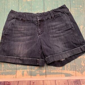 Dear John Dark Wash Jean Shorts